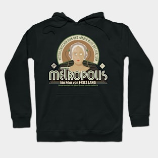 Metropolis Revived: Tribute to Fritz Lang's Cinematic Masterpiece Hoodie